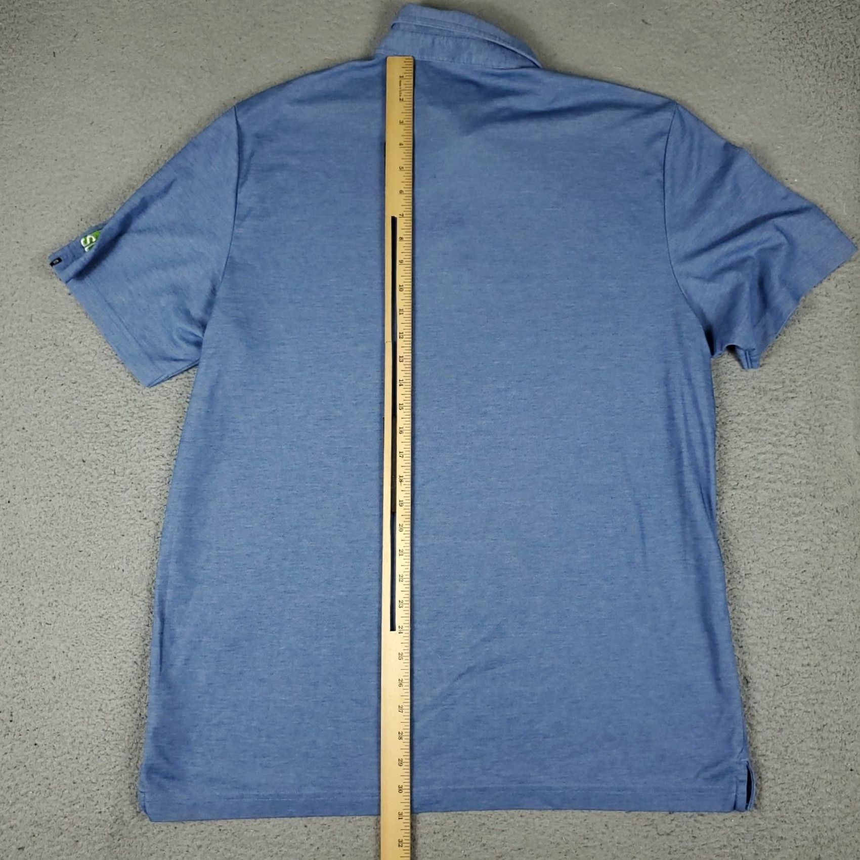 TravisMathew Travis Mathew Polo Shirt Mens 2XL Blue Short Sleeve Casual Button Knit T-Shirt Shirt Polo Regular Collar Style Brand: Travis Mathew Size US XXL / EU 58 / 5 - 4 Thumbnail
