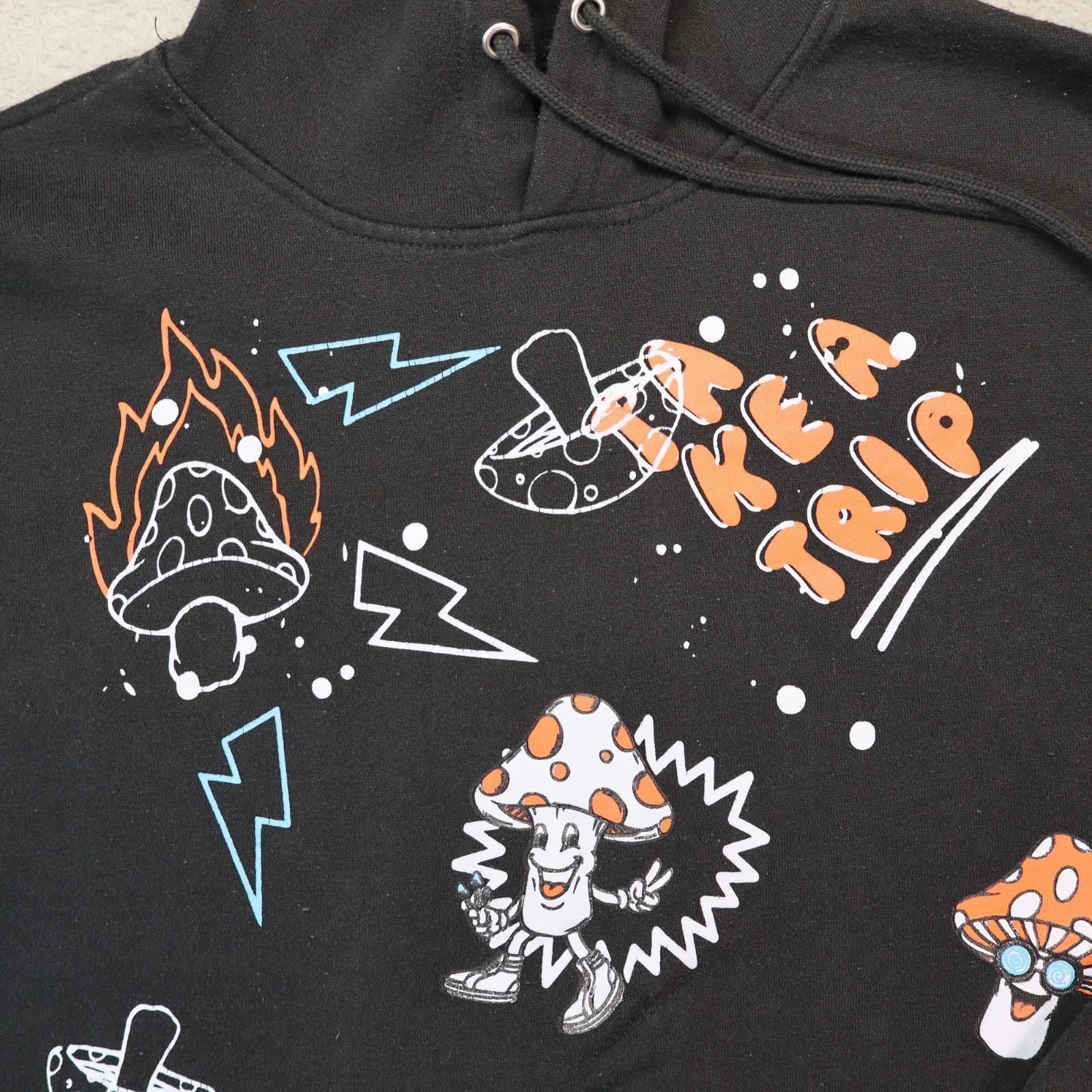 Eighty Eight Eighty Eight Hoodie Men Medium Black Stay Trippy Mushrooms Size US L / EU 52-54 / 3 - 2 Thumbnail
