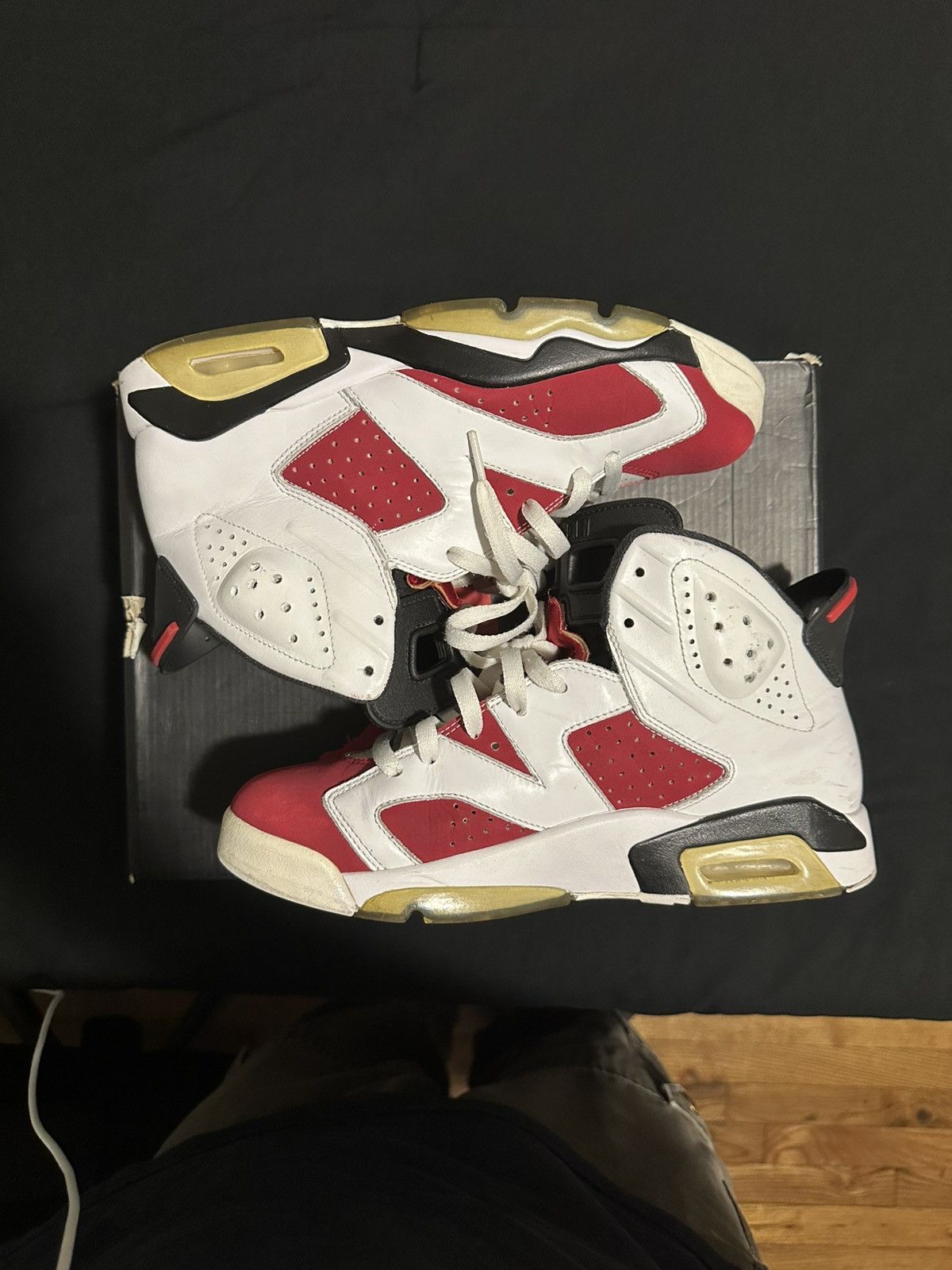 Jordan Brand Air Jordan 6 Retro OG 'Carmine' ❤️🤍 Size US 8.5 / EU 41-42 - 2 Thumbnail