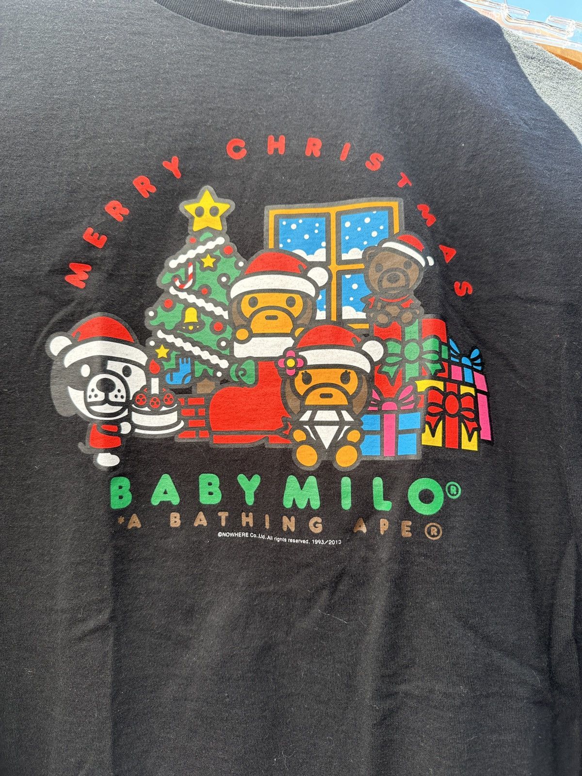 Selling Bape Baby Milo Merry Christmas T Shirt