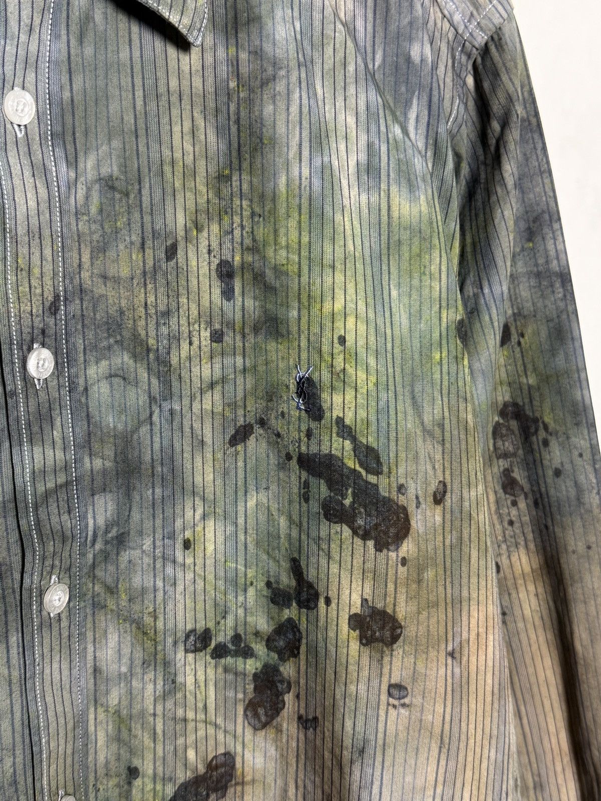 Yves Saint Laurent Vintage Yves Saint Laurent grunge painters shirt Size US M / EU 48-50 / 2 - 3 Thumbnail