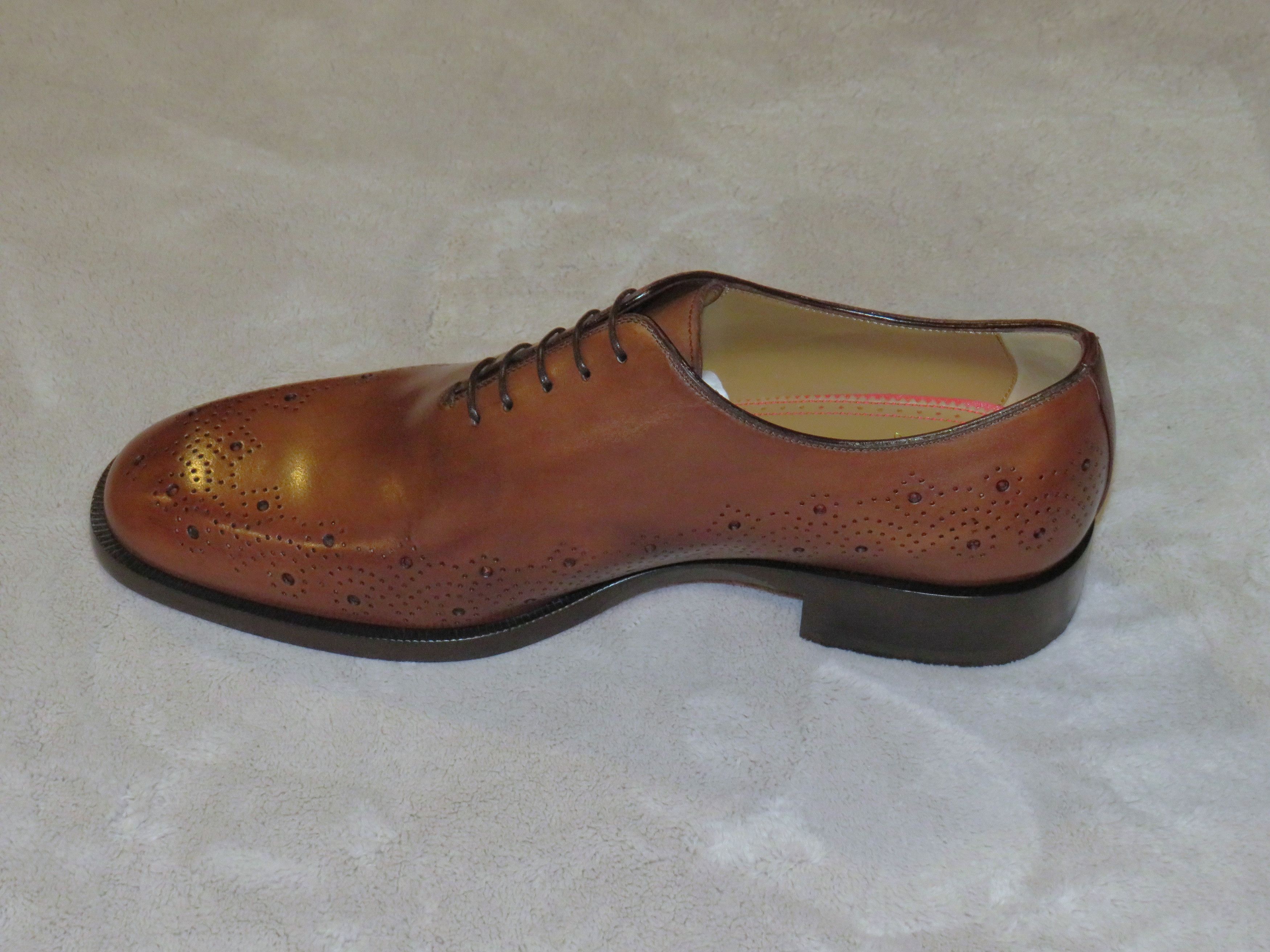 Christian Louboutin Corteobello Havane Medallion Red Bottom Oxford US 8 NWB Size US 8 / EU 41 - 4 Thumbnail