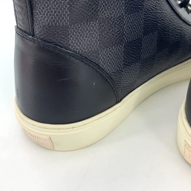 Louis Vuitton Louis Vuitton Blue checkerboard logo monogram printed lace Size US 6 / EU 39 - 8 Thumbnail