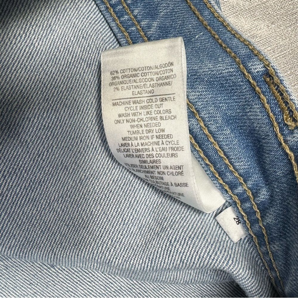 Joe's NWT New $198 Joe's Pheobe Patch Pocket Barrel Leg Jeans In Size 28" / US 6 / IT 42 - 9 Thumbnail