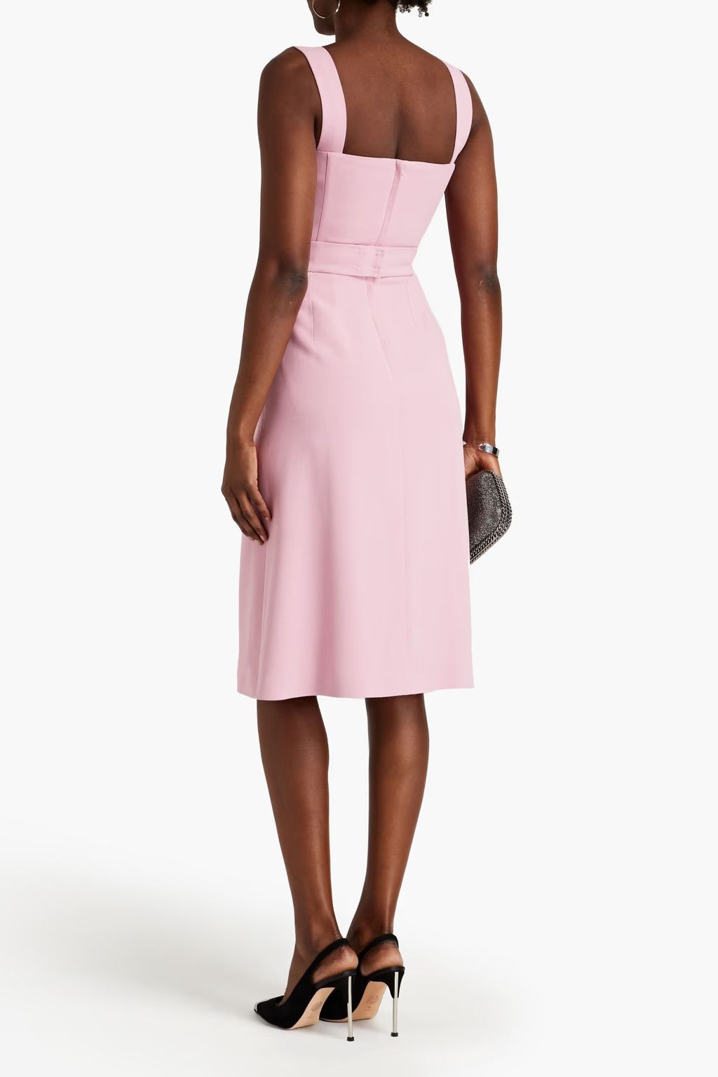 Dolce & Gabbana o1y0825 Midi Dress in Pink Size XS / US 0-2 / IT 36-38 - 3 Thumbnail