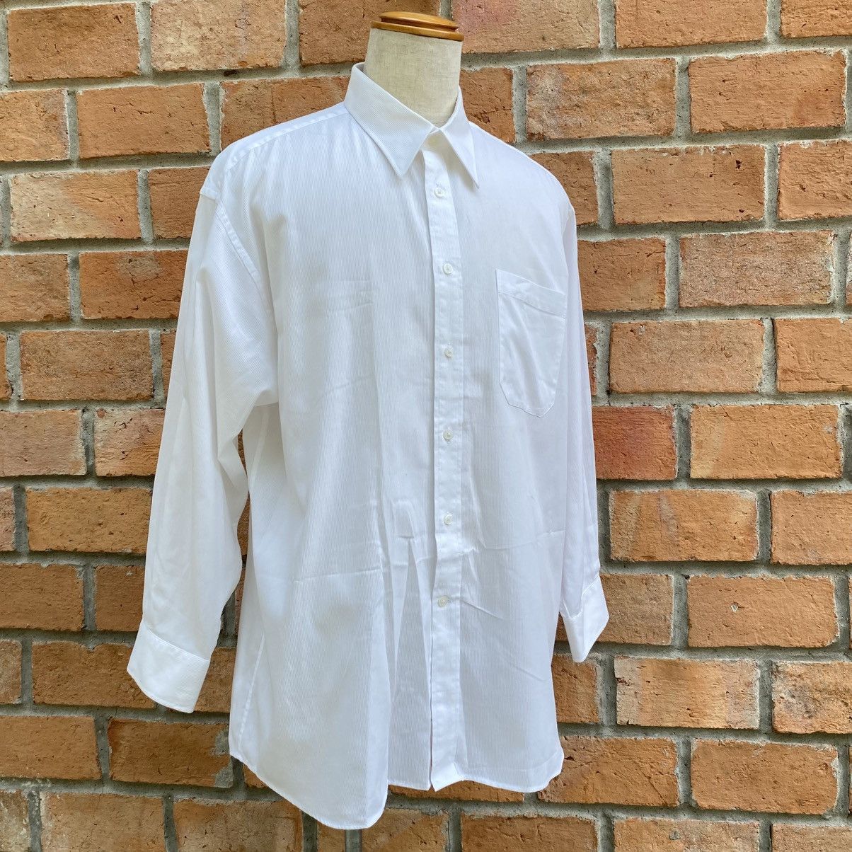 Givenchy GIVENCHY White Long Sleeve Button-Up Shirt Size US XL / EU 56 / 4 - 9 Thumbnail