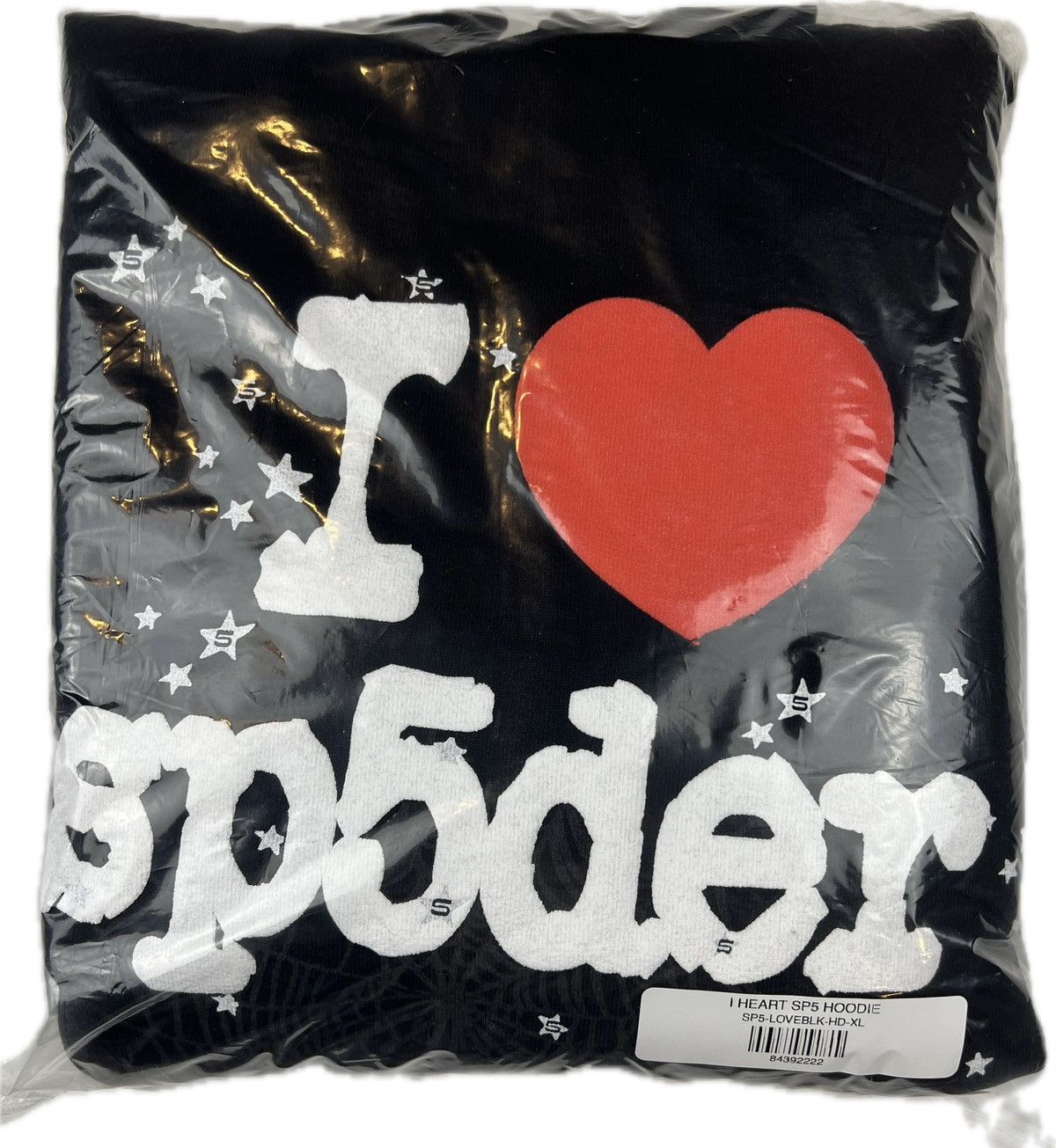Sp5der Sp5der I ❤️ Sp5der Hoodie Size US XL / EU 56 / 4 - 7 Thumbnail