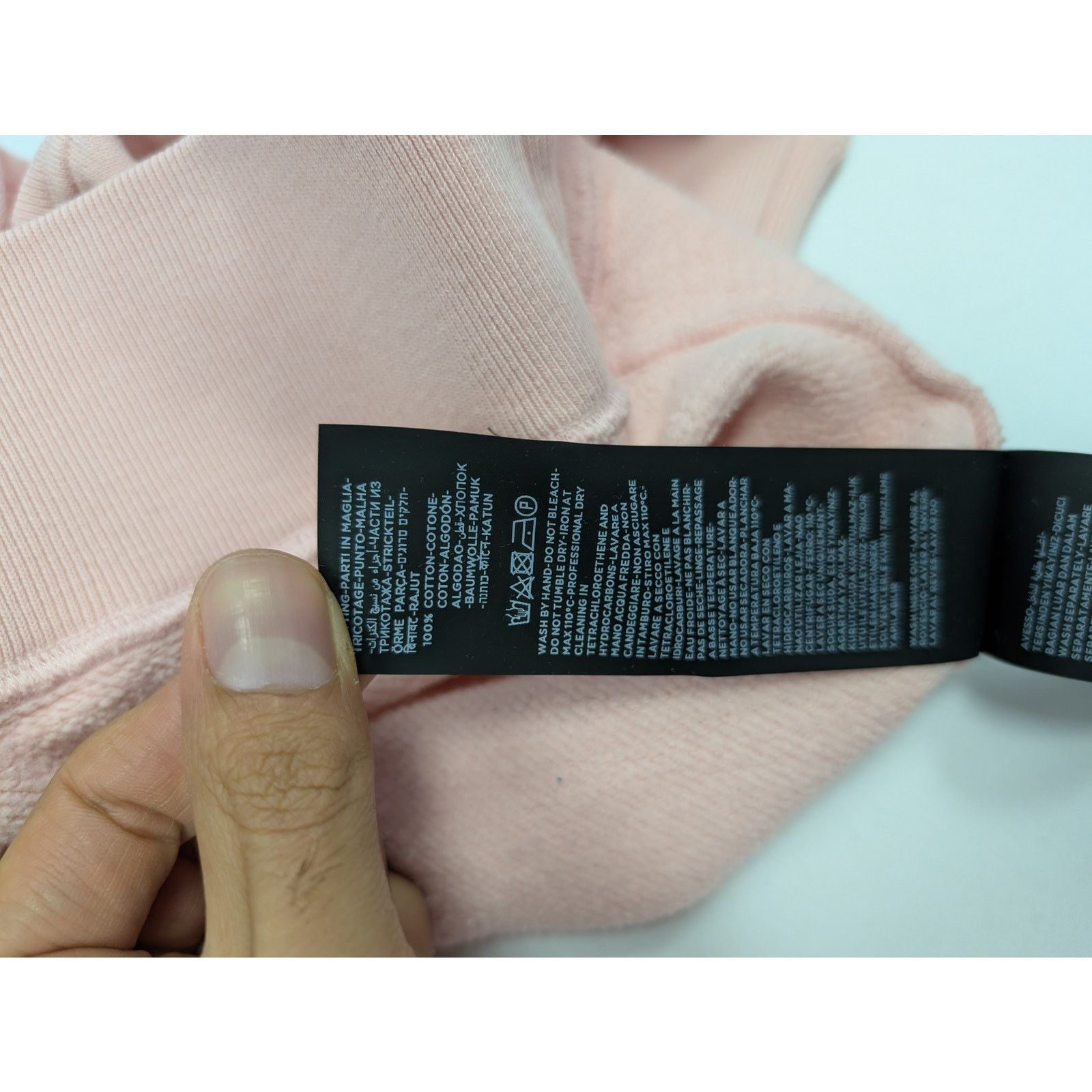Tom Ford o1rshd1 Cut And Sewn Crewneck Sweatshirt in Pink Size US M / EU 48-50 / 2 - 13 Thumbnail
