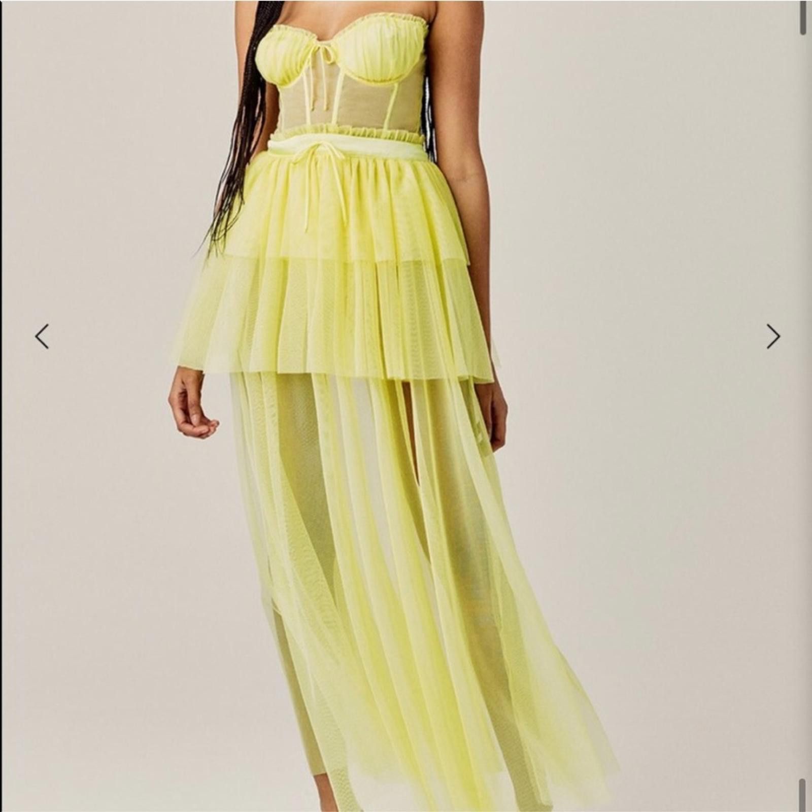 Other NWT Ultra Rare For Love and Lemons Bustier Gown Maxi Dress M Size M / US 6-8 / IT 42-44 - 1 Thumbnail