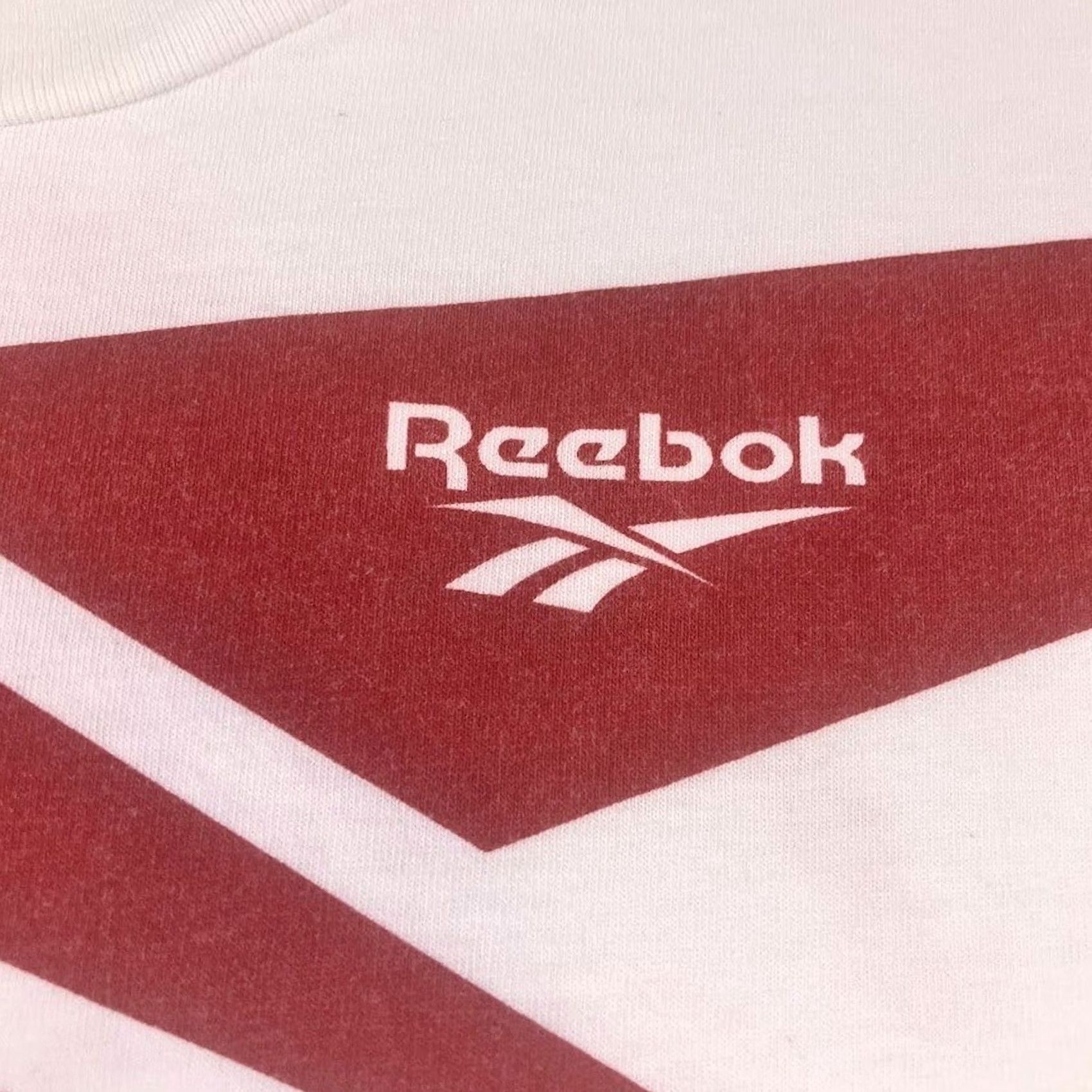 Reebok VINTAGE Reebok T Shirt White Red Logo Graphic Stallion Back Hit Graphic XL Mens Size US XL / EU 56 / 4 - 5 Thumbnail