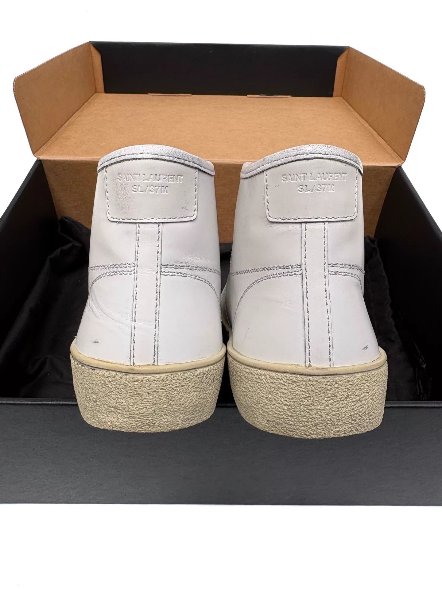Saint Laurent Paris SL 16SS Runway Rivet SL/37M Skate Sneaker EUR40 Size US 7 / EU 40 - 7 Thumbnail