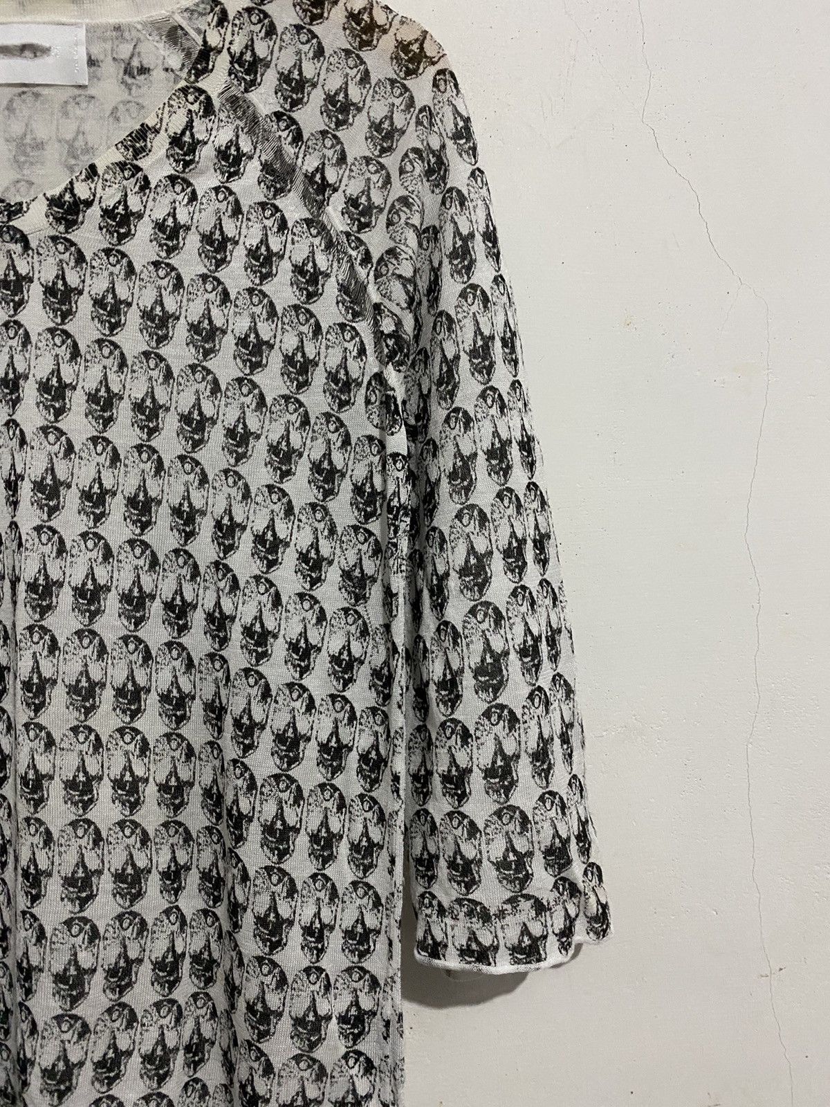 If Six Was Nine 💸BINDINGOFFER💸JapanSkull Mesh Shirt Lgb Ifsixwasnine Styled Size US M / EU 48-50 / 2 - 3 Thumbnail