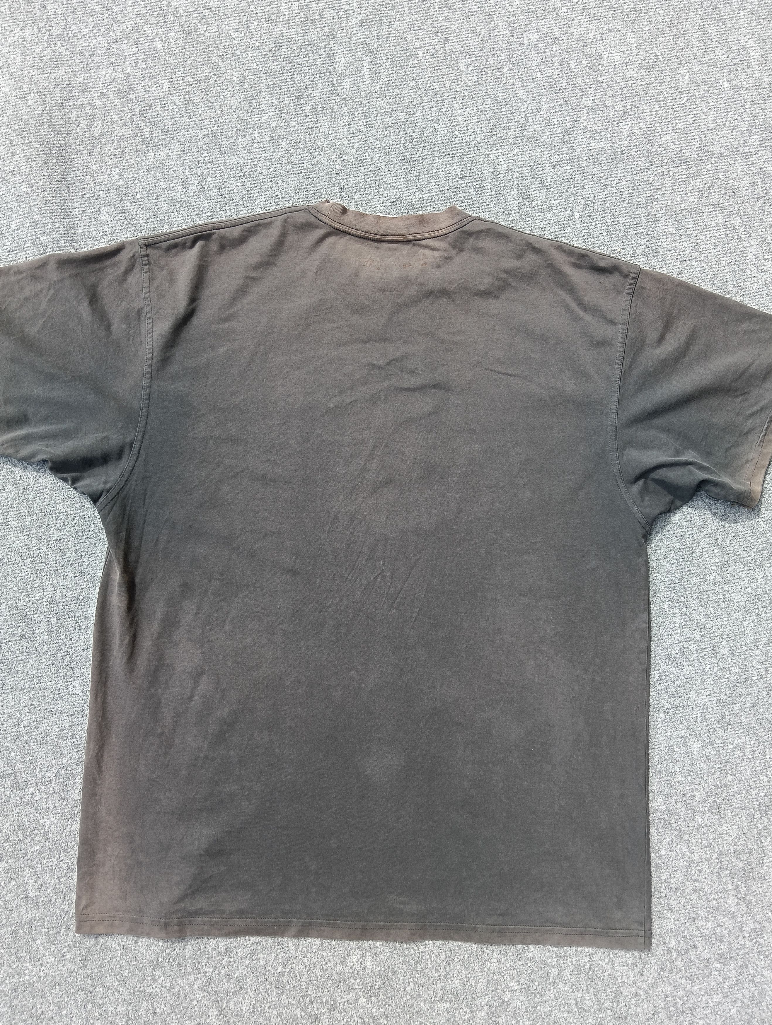 Jordan Brand × Nike × Vintage VINTAGE AIR JORDAN FADED BLACK TSHIRT. Size US XL / EU 56 / 4 - 2 Thumbnail