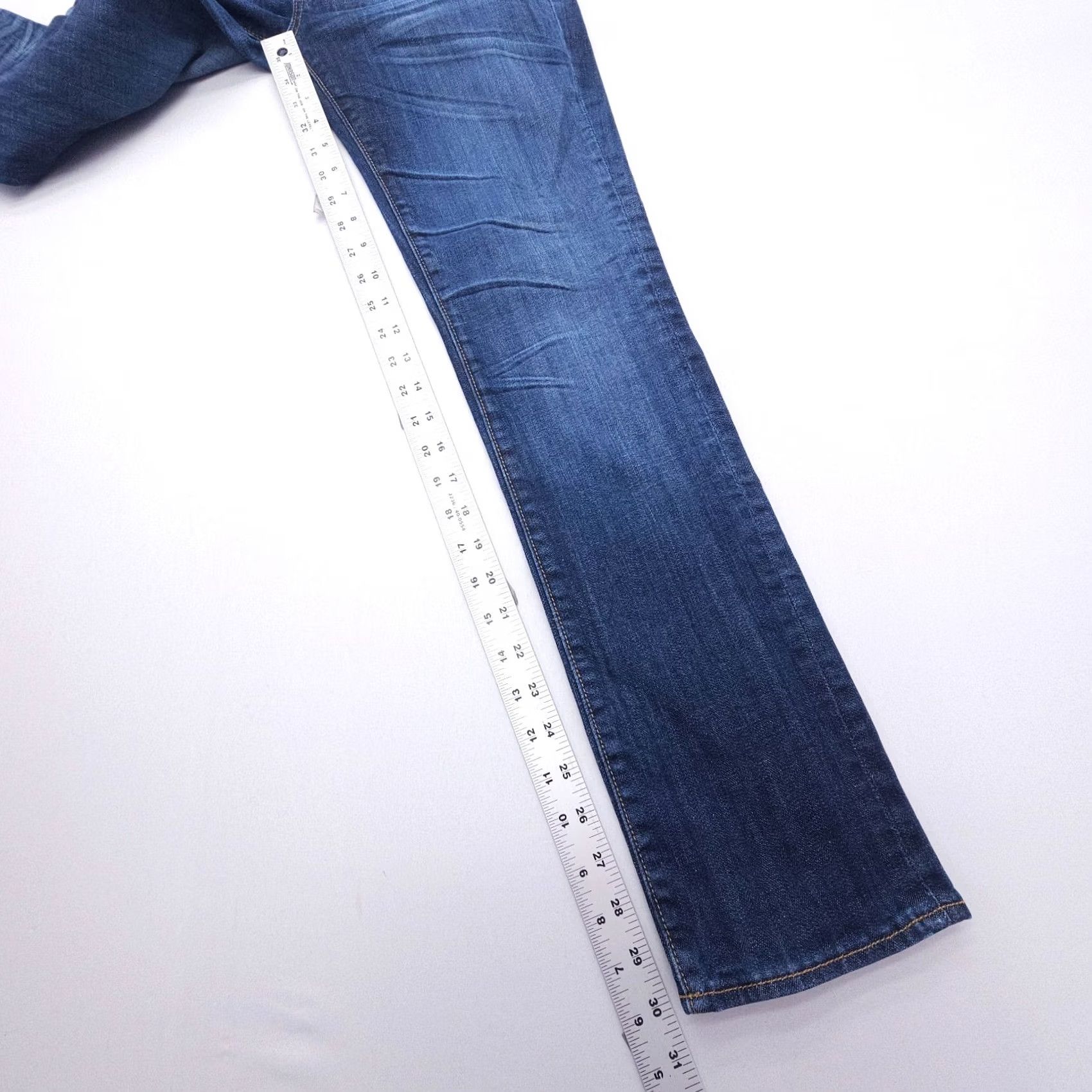 Vintage Driftwood Jeans Size 27 Dark Wash Slim Straight 30" Inseam Blue Denim Women Size 27" / US 4 / IT 40 - 5 Thumbnail