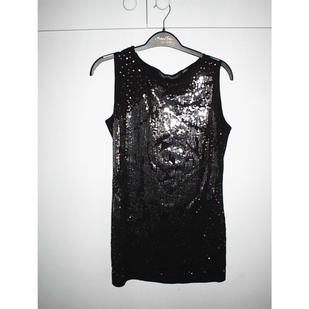 Simons Sequined sleeveless tunic Size M / US 6-8 / IT 42-44 - 5 Thumbnail