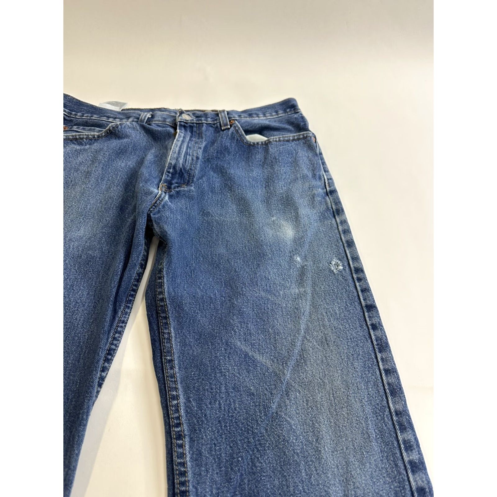 Vintage Levis 505 Jeans Men’s Size 34x29 Blue Regular Straight Zip 34 Inseam Men Size US 34 / EU 50 - 3 Thumbnail