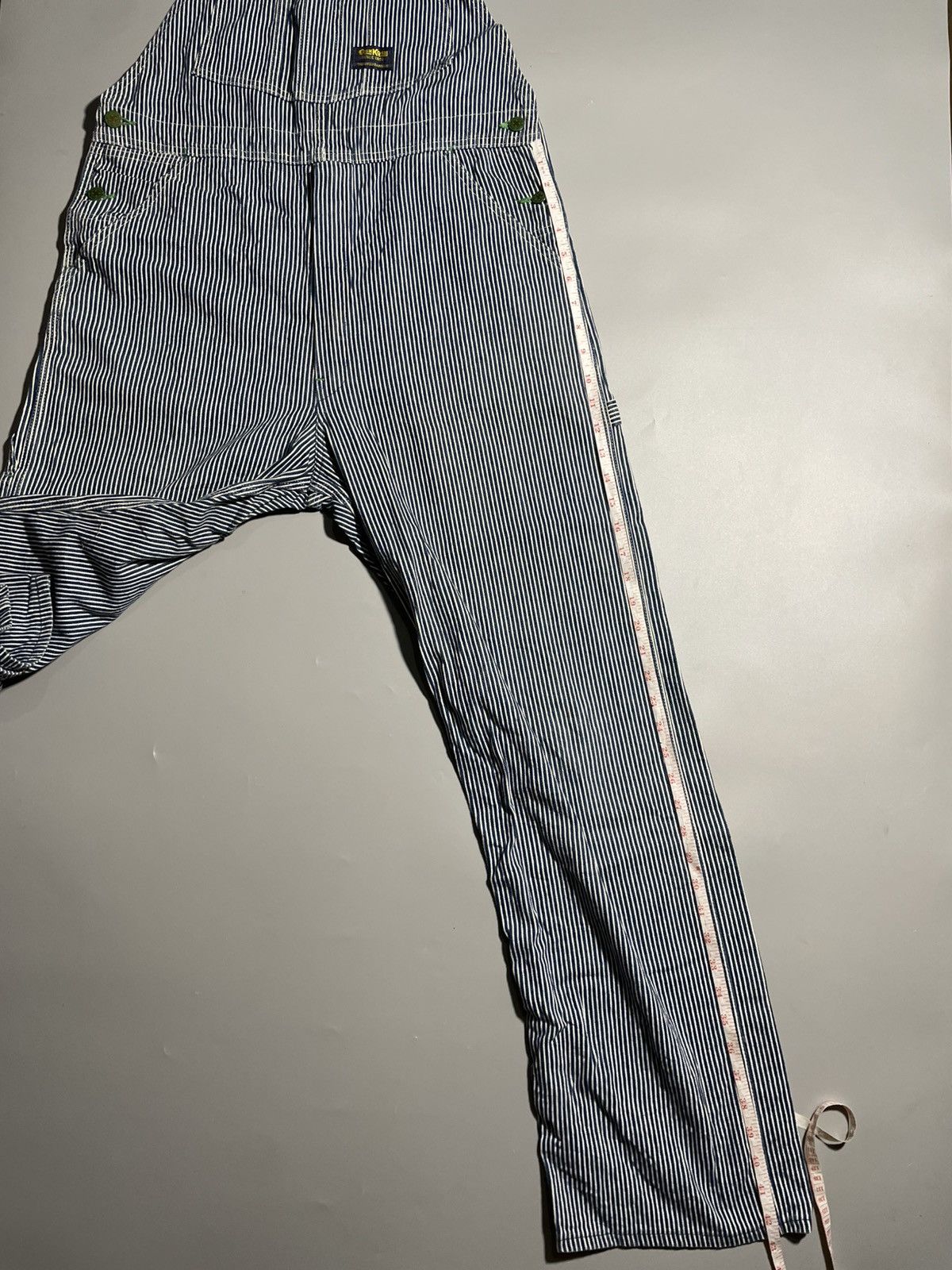 Oshkosh Vintage Oshkosh Hickory Stripes Overall Size US 34 / EU 50 - 16 Thumbnail
