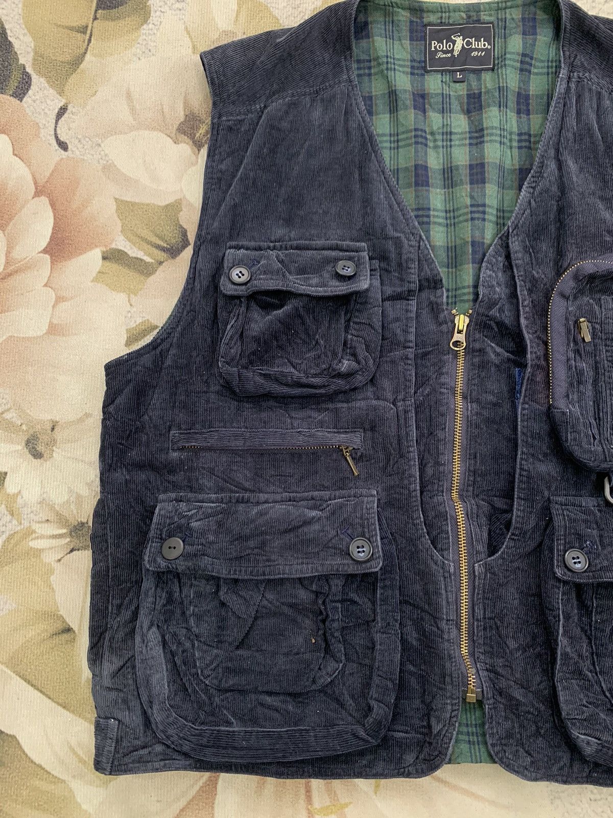 Beverly Hills Polo Club Polo Club Multipockets Vest Size US L / EU 52-54 / 3 - 3 Thumbnail