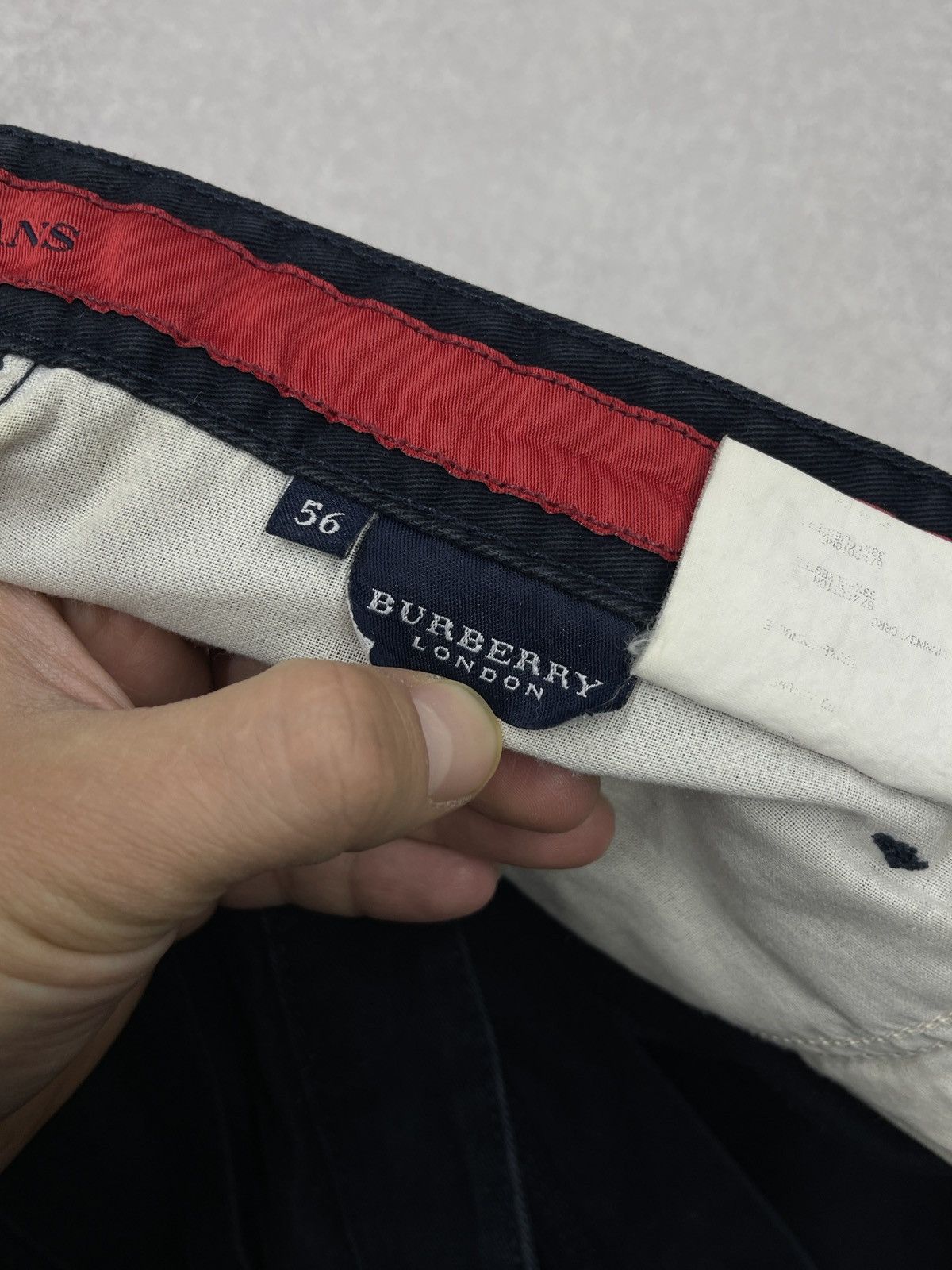 Burberry Vintage Burberry Jeans Garlow Pants Navy Size US 38 / EU 54 - 13 Thumbnail