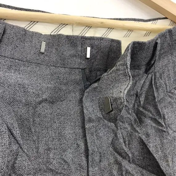Burberry Vtg BURBERRY LONDON ENGLAND Grey Minimalist Casual Pant Size US 34 / EU 50 - 6 Thumbnail