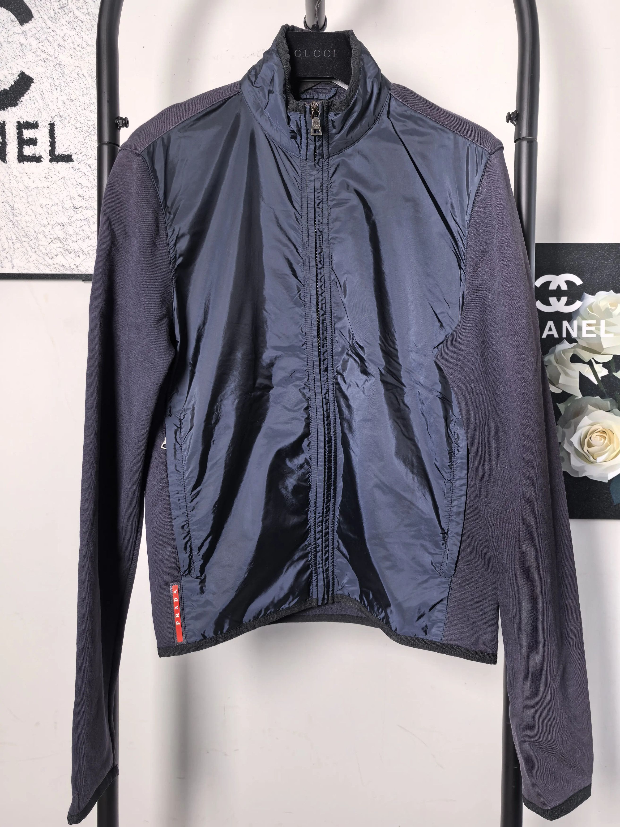 Prada Prada Nylon White Light Jacket m Men Size US M / EU 48-50 / 2 - 1 Thumbnail