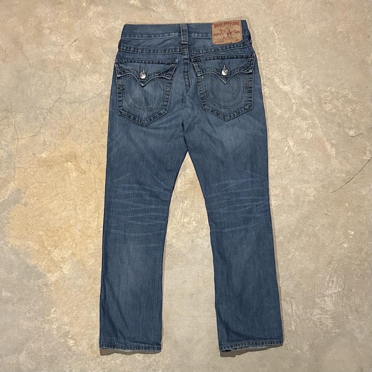 Crazy Vintage Y2K True Religion Ricky Baggy Jeans Cyber