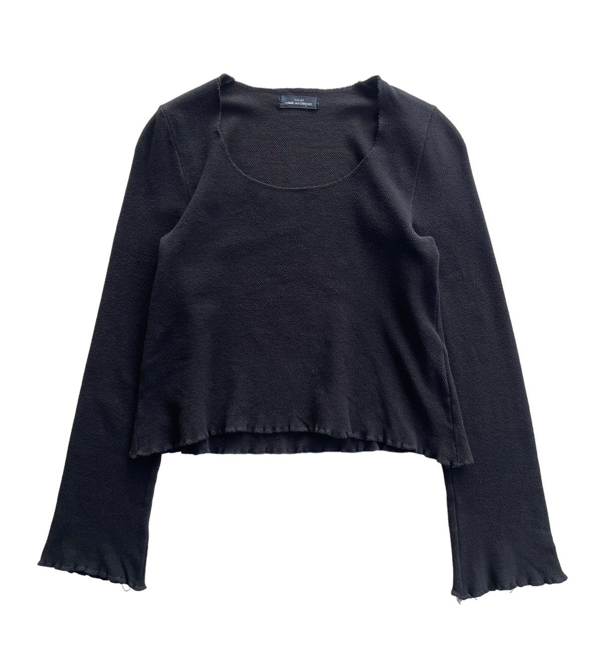 Tricot Comme des Garcons Tricot Comme Des Garcons Cropped Top Shirt Size S / US 4 / IT 40 - 1 Thumbnail