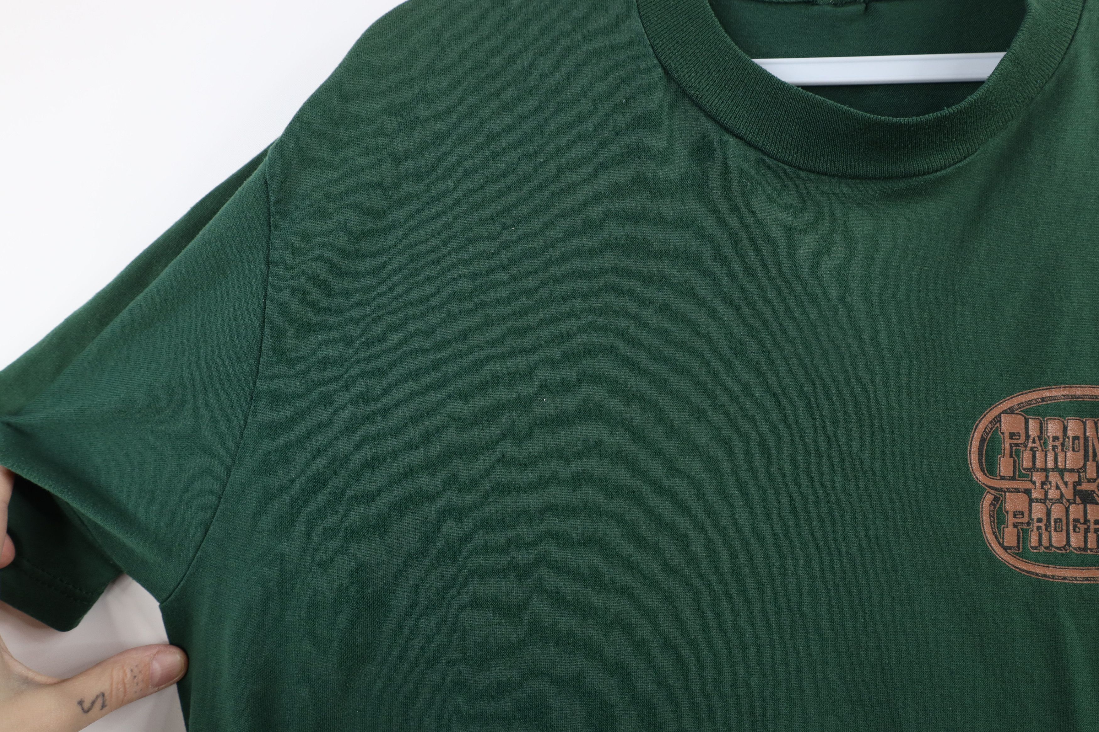 Vintage Vintage 90s Sears Whirlpool Western Cowboy T-Shirt Green Size US L / EU 52-54 / 3 - 7 Thumbnail