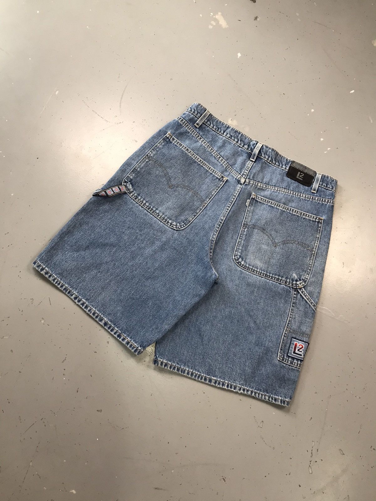 Levi's Vintage Levi’s Strauss & co L2 carpenter denim short Size US 37 - 11 Thumbnail