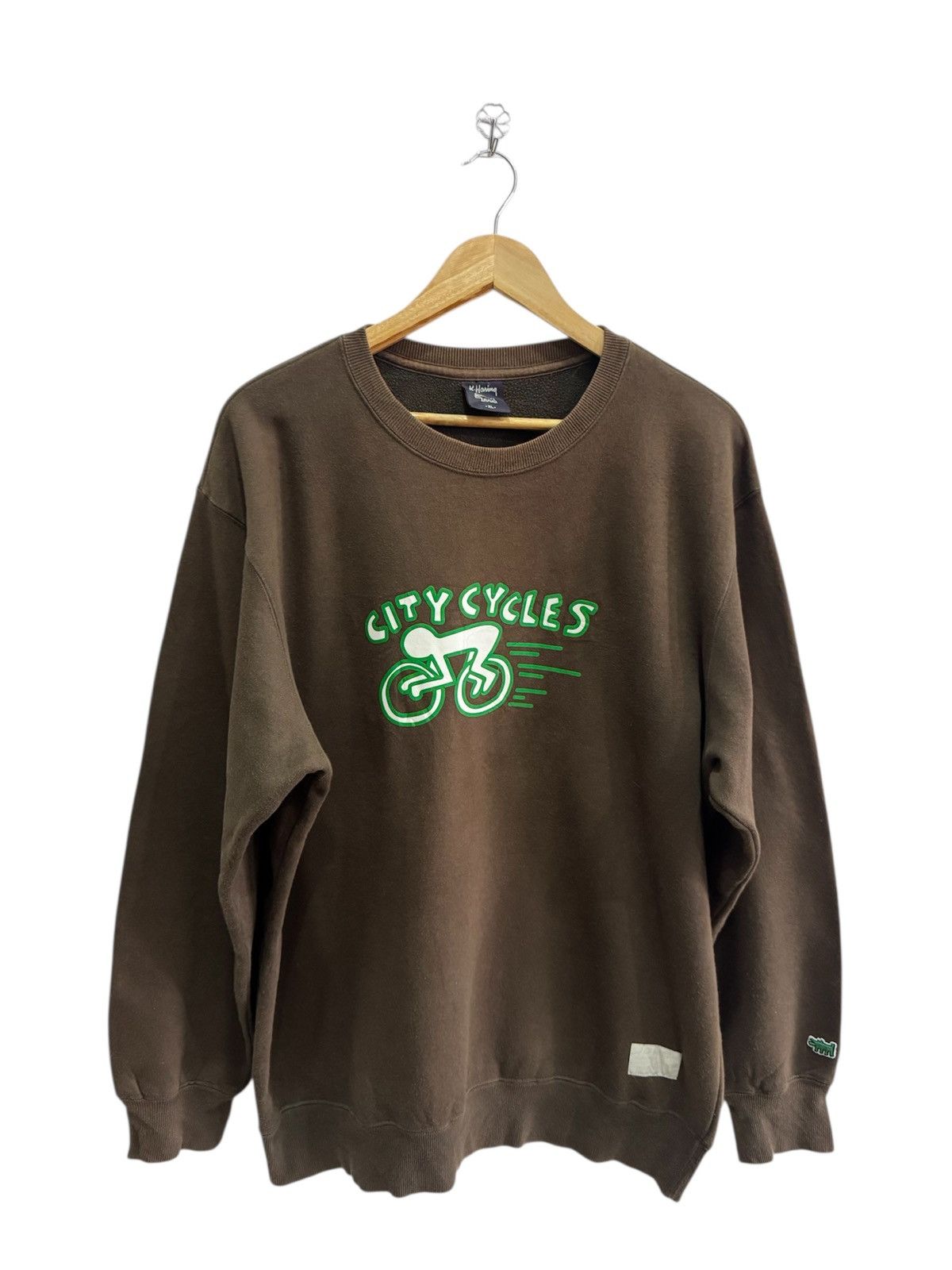 Keith Haring Vintage Y2K Keith Haring City Cycles by Uniqlo Size US XL / EU 56 / 4 - 1 Thumbnail