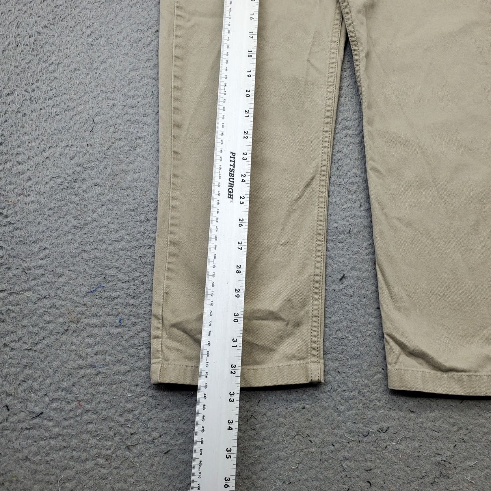 Levi's Levi's 514 Jeans Mens 29 Tan Denim Stretch Straight Fit White Tab Streetwear Size US 29 - 3 Thumbnail