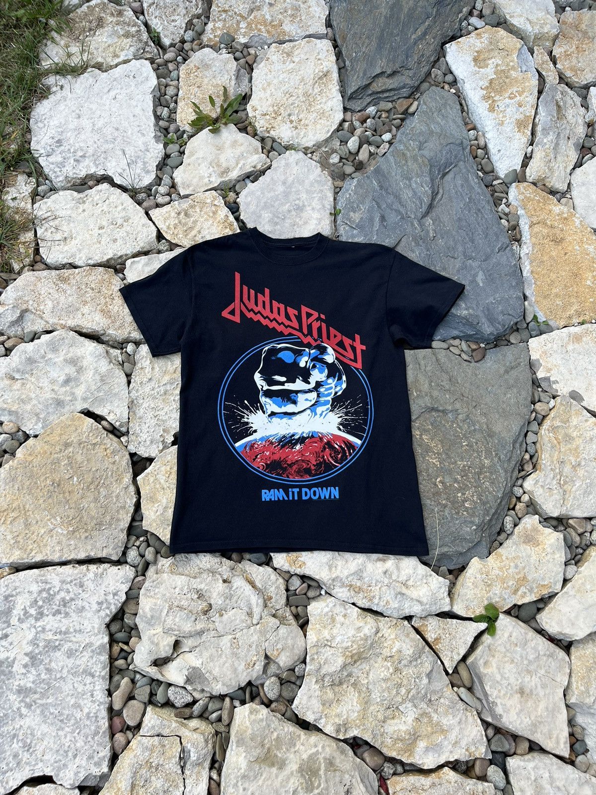 Judas Priest y2k 2019 ram it down tee band metal t-shirt