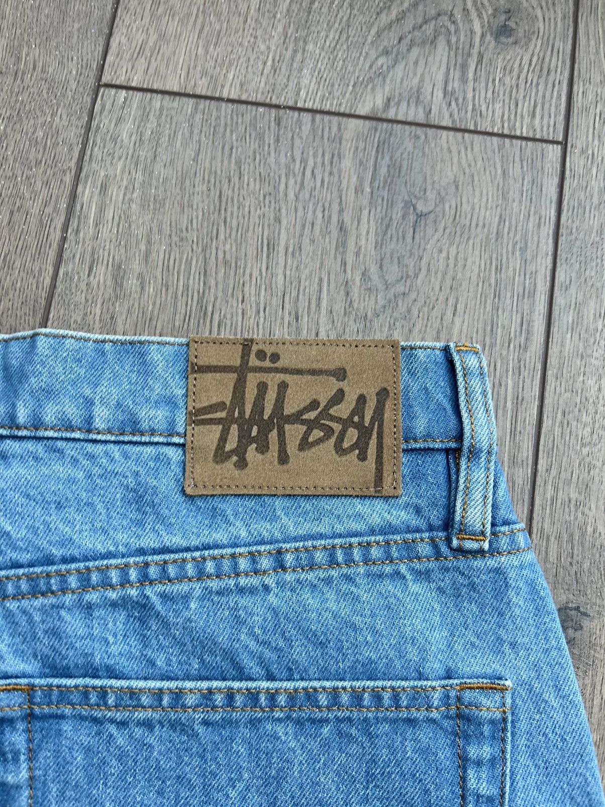 Stussy *UNRELEASED SAMPLE* Stussy 80 Denim Big Ol Jean Size US 32 / EU 48 - 8 Thumbnail