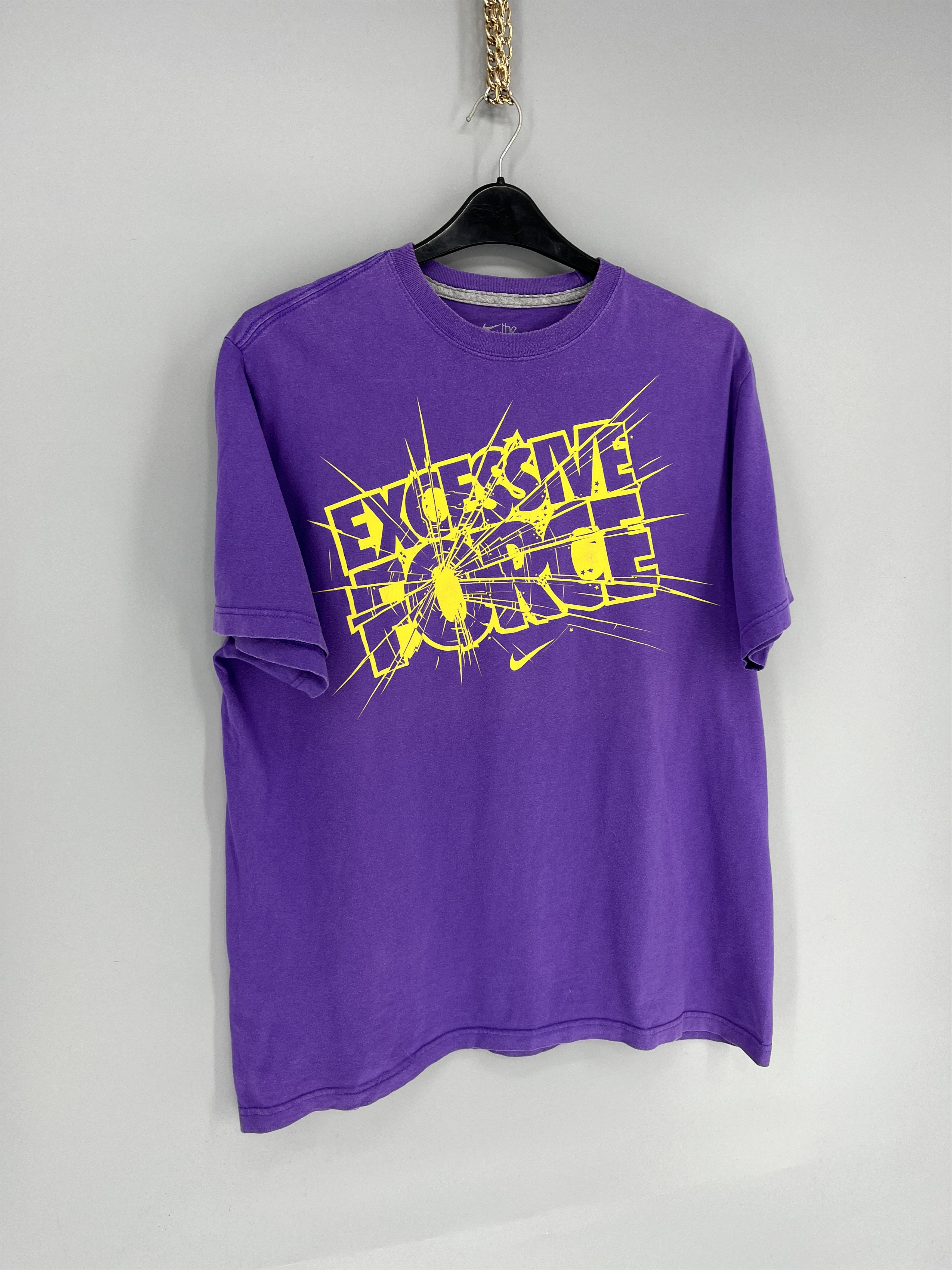 Nike Vintage Tshirt Nike Excessive Force Streetwear Style Size US XL / EU 56 / 4 - 2 Thumbnail