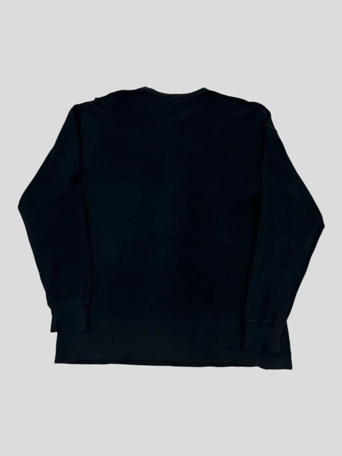 Comme des Garcons Homme Vintage AW89 Comme des Garçons Homme Black Oversized Sweater Size US M / EU 48-50 / 2 - 3 Thumbnail