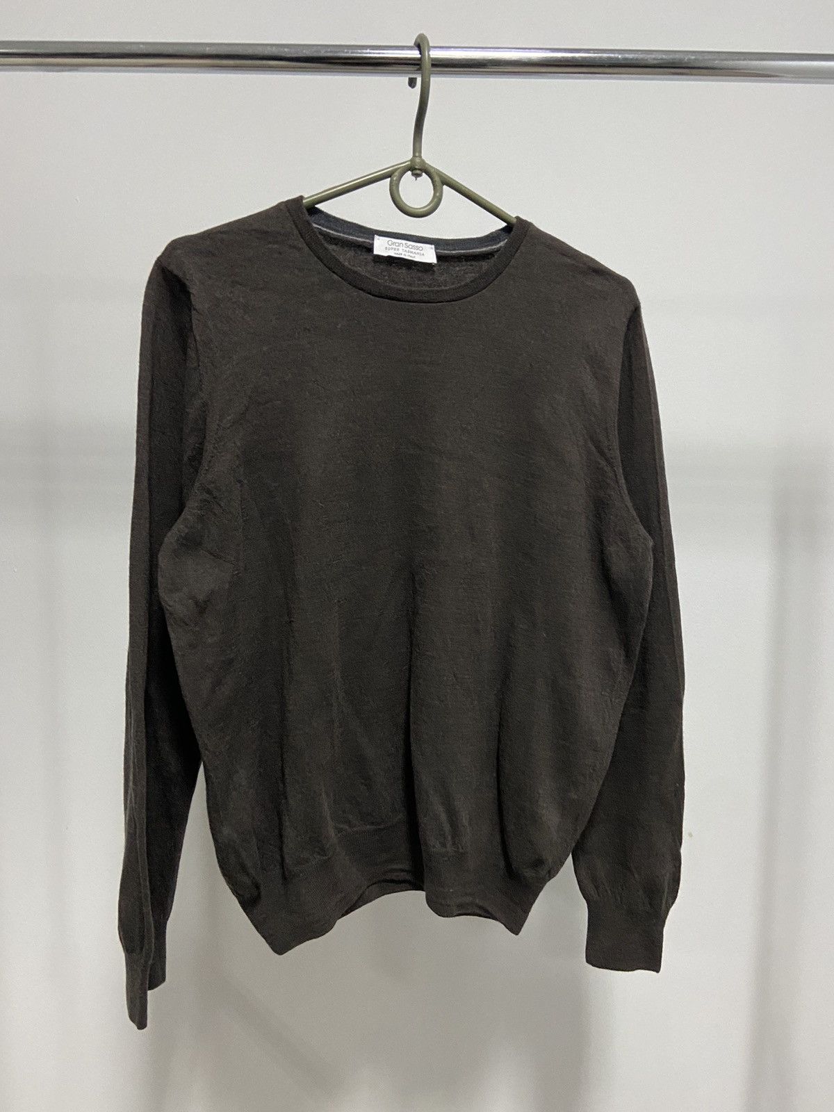 Gran Sasso × Vintage Gran sasso sweater wool vintage luxury super Tasmania Size US M / EU 48-50 / 2 - 1 Thumbnail