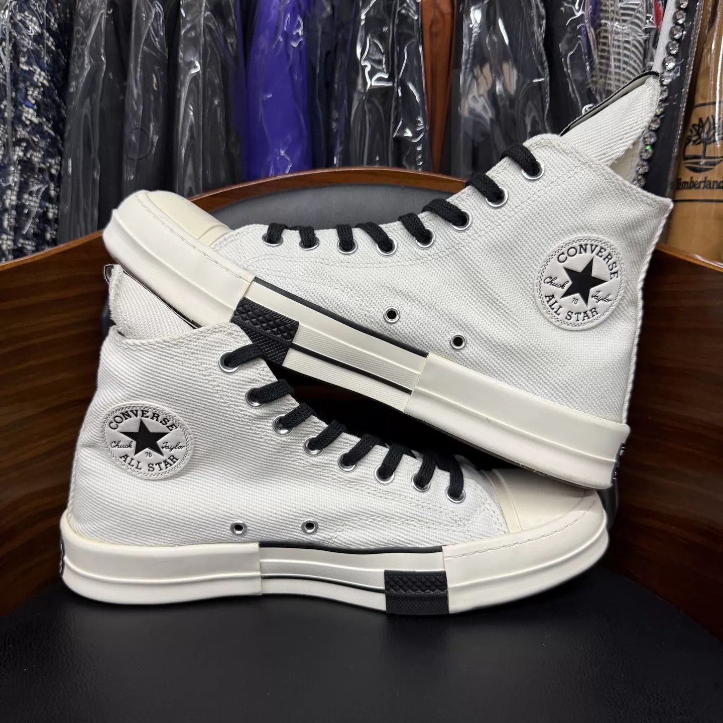 Converse Converse 70s x Ro White Canvas High Top 44 Worn Once Size US 11 / EU 44 - 7 Thumbnail
