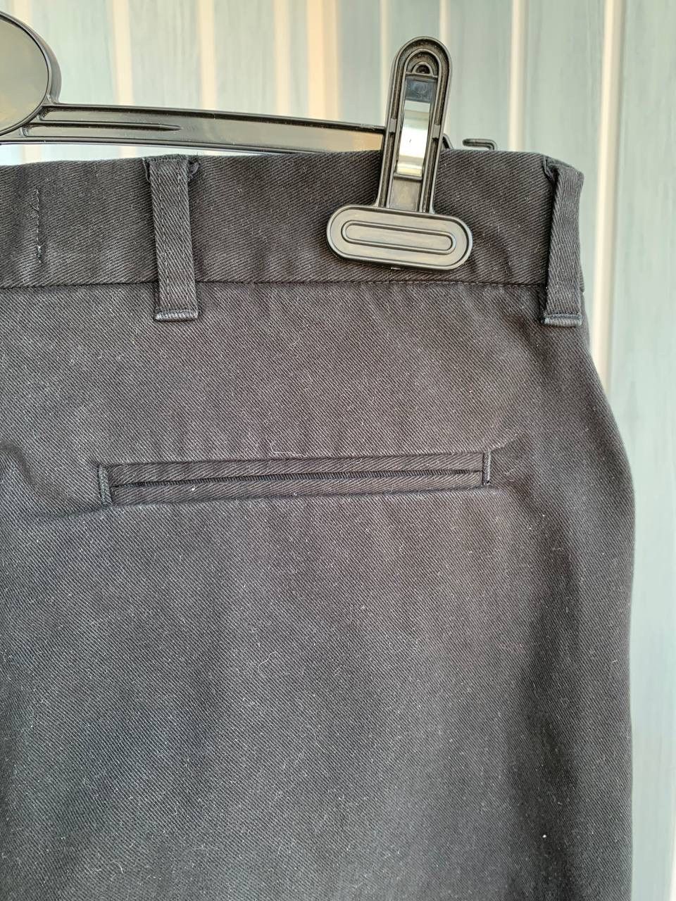 Percival × Vintage Percival Black Cotton &Elastane Pockets Button Trousers Size US 30 / EU 46 - 10 Thumbnail