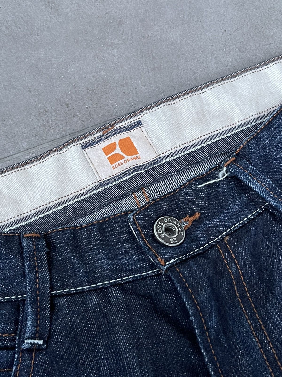 Hugo Boss Hugo Boss Orange Dark Indigo Denim Pants Size US 32 / EU 48 - 20 Thumbnail
