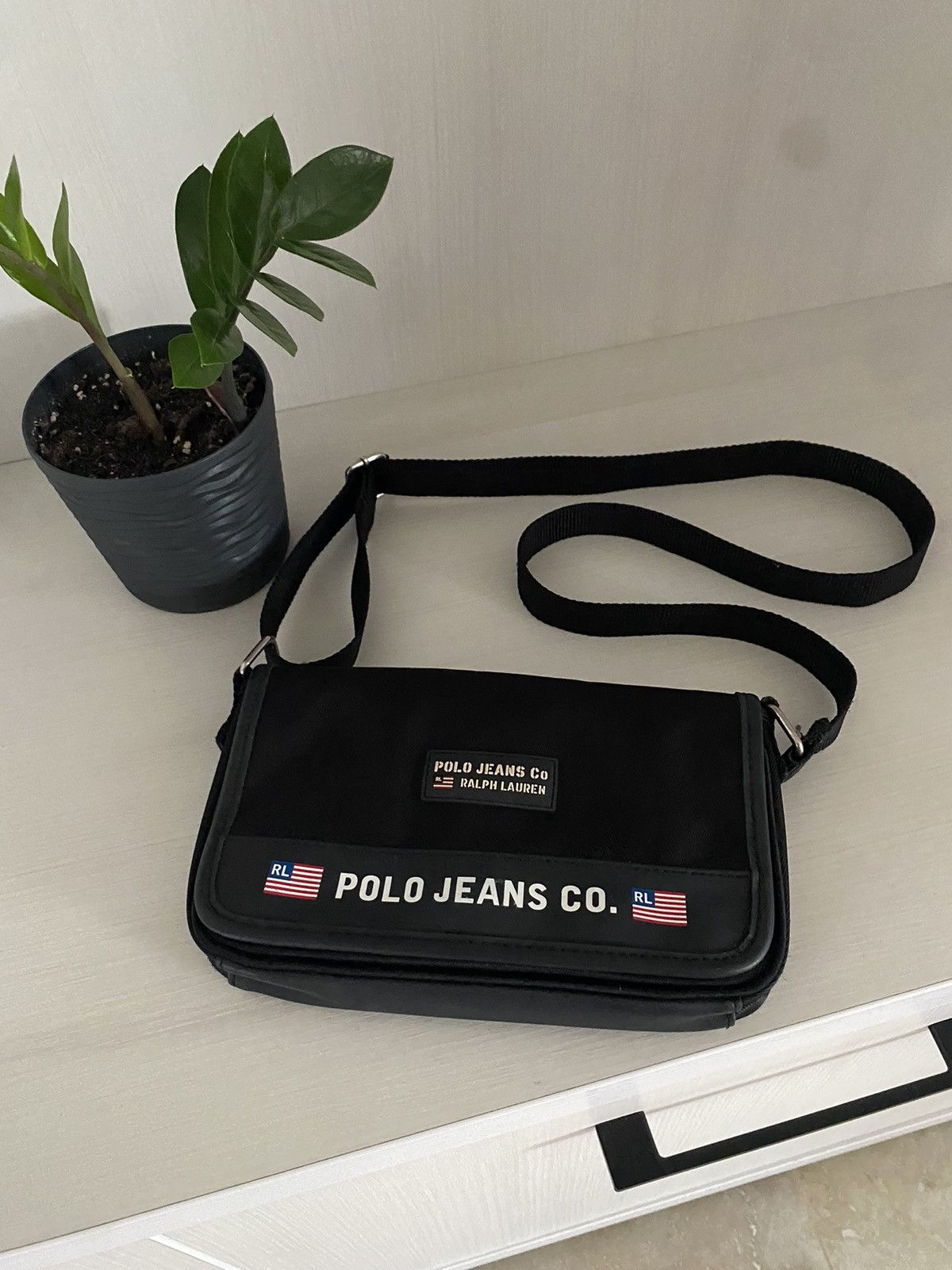 Polo Ralph Lauren 00s Polo Ralph Lauren Polo Sport Bag Nylon Black Size ONE SIZE - 1 Thumbnail