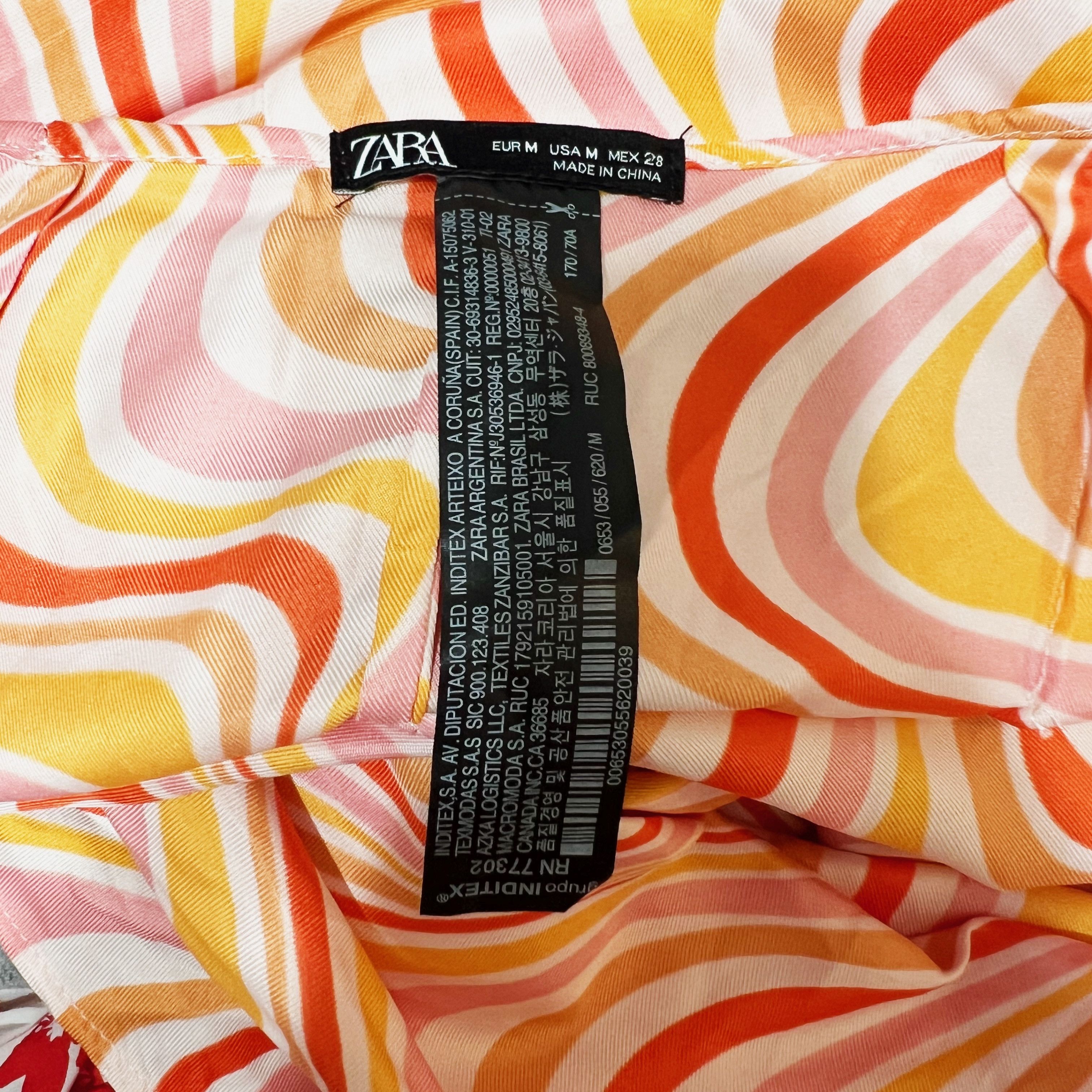 Zara Zara Geometric Groovy Open Front Print Size M / US 6-8 / IT 42-44 - 2 Thumbnail
