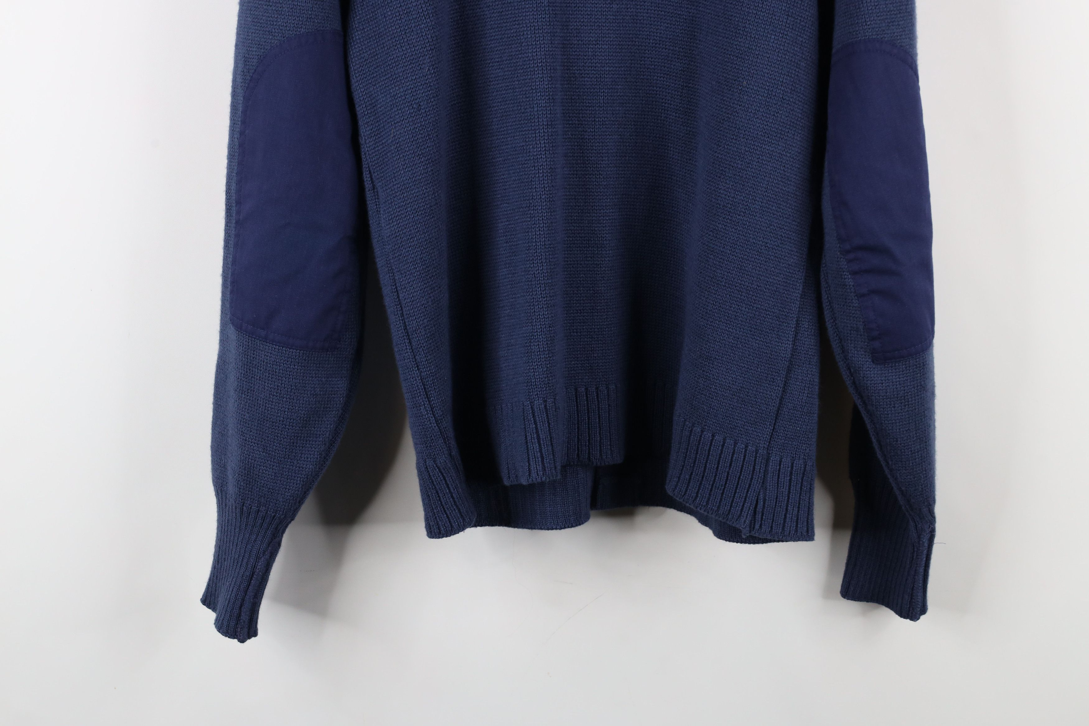 Vintage Vintage 90s Streetwear Elbow Patch Cardigan Sweater USA Size US S / EU 44-46 / 1 - 13 Thumbnail