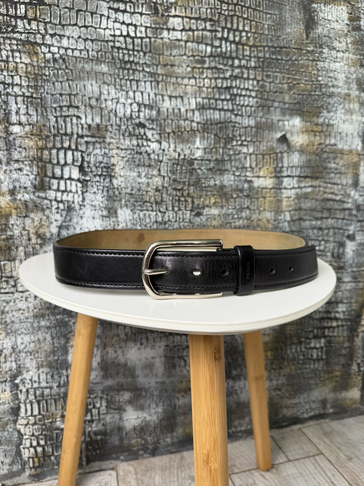 Prada Prada Belt Leather Black Size ONE SIZE - 2 Thumbnail