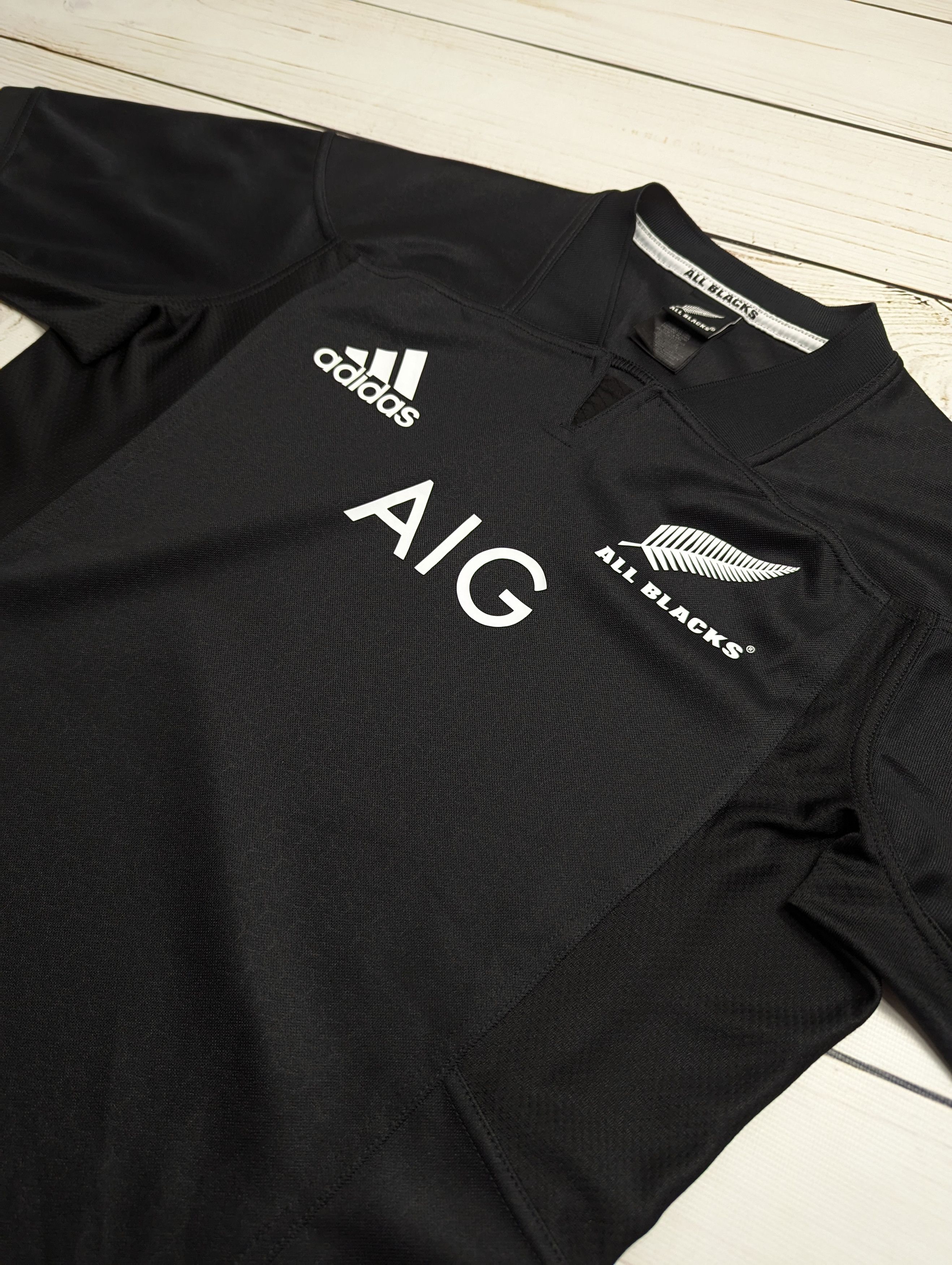 Adidas Adidas All Blacks Rugby Jersey black Size US L / EU 52-54 / 3 - 5 Thumbnail