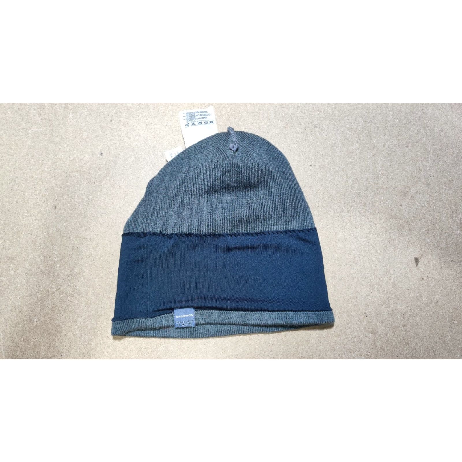Salomon Salomon Beanie Hat One Size Thermal Lined Winter Pom Logo Knit Unisex Adults Green Seasonal Knitwear Size ONE SIZE - 6 Thumbnail