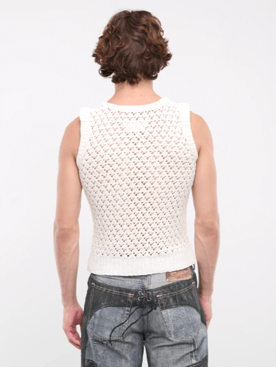 Maison Margiela BNWT SS24 MAISON MARGIELA KNIT TANK TOP M Size US M / EU 48-50 / 2 - 11 Thumbnail