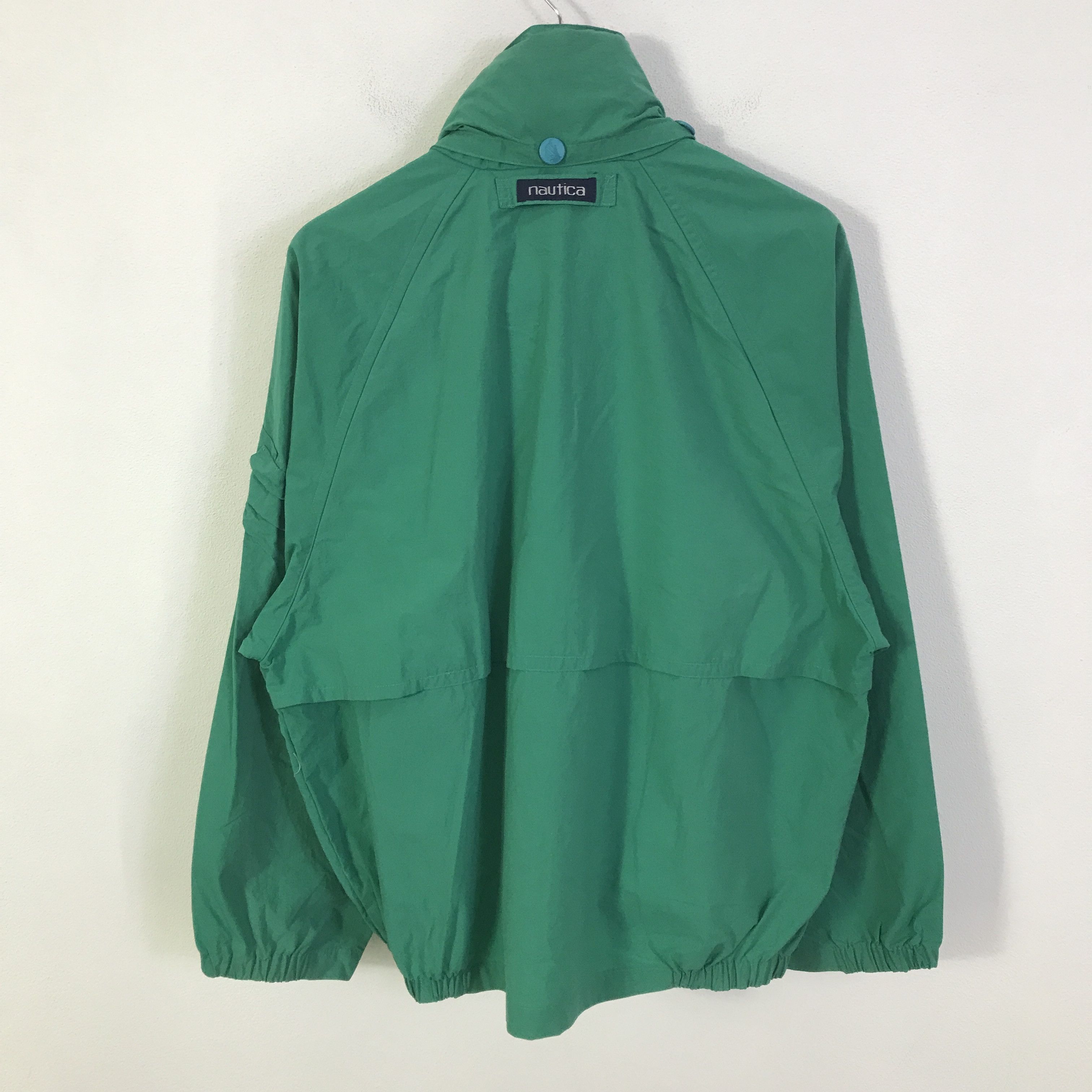 Nautica Vtg Nautica worker Bomber jacket K128B6 Size US L / EU 52-54 / 3 - 3 Thumbnail