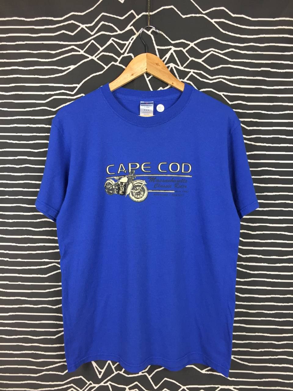 Jerzees × Vintage Vtg Y2K Cape Cod Massachusetts Classic Rider Tee Size US M / EU 48-50 / 2 - 2 Thumbnail