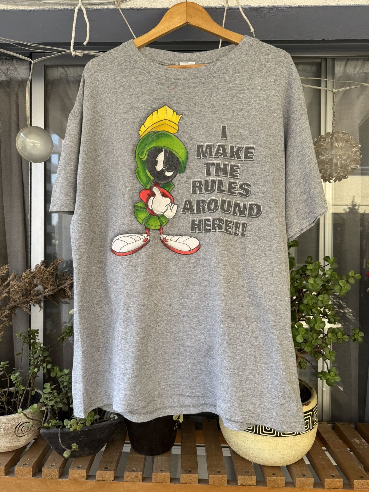 Vintage × Warner Bros Vintage 90’s Marvin the Martin looney tunes Size US XL / EU 56 / 4 - 1 Thumbnail