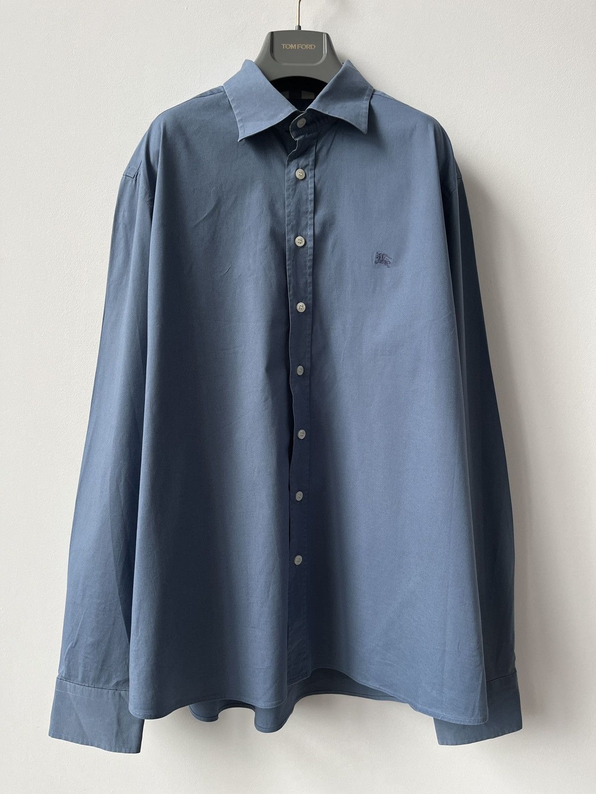 Burberry Burberry London Nova Check Cuffs Shirt Logo Luxury Old Money Size US XXL / EU 58 / 5 - 5 Thumbnail